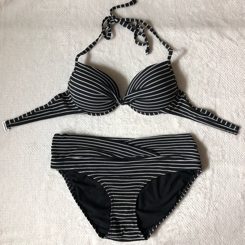 La Vie en Rose high waist supportive bikini